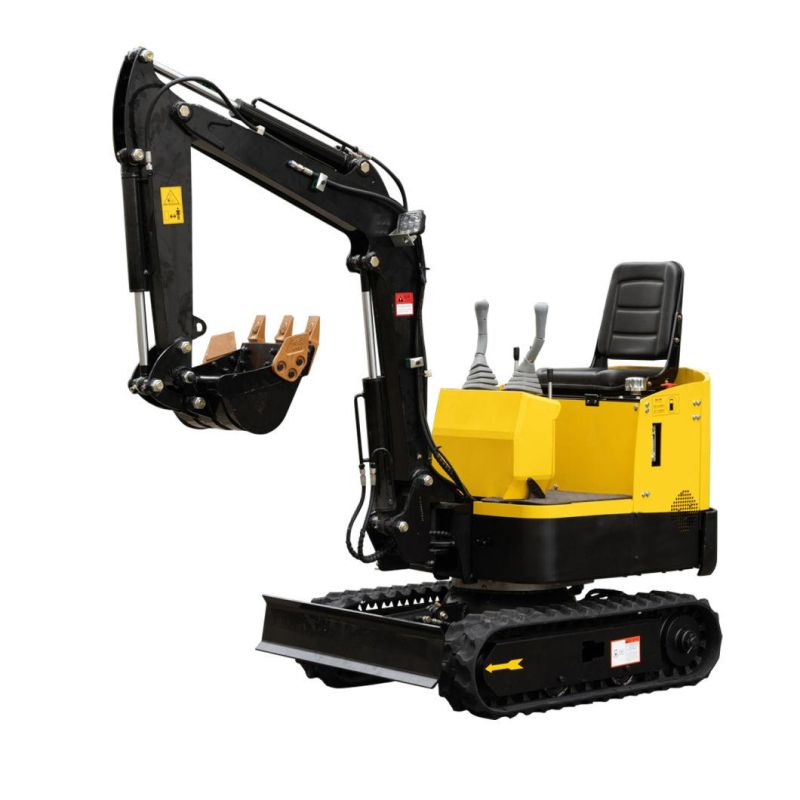 Micro Digger 1000kg Mini Crawler Excavator with 0.025cbm Capacity Bucket