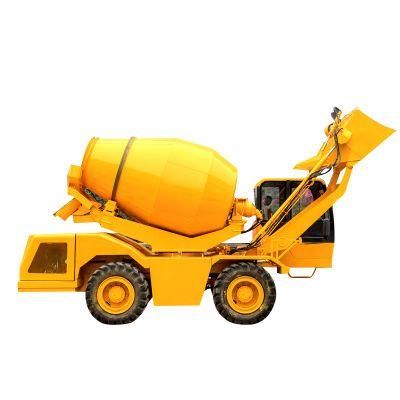 Mobile Concrete Mixer Truck with Self-Loading System