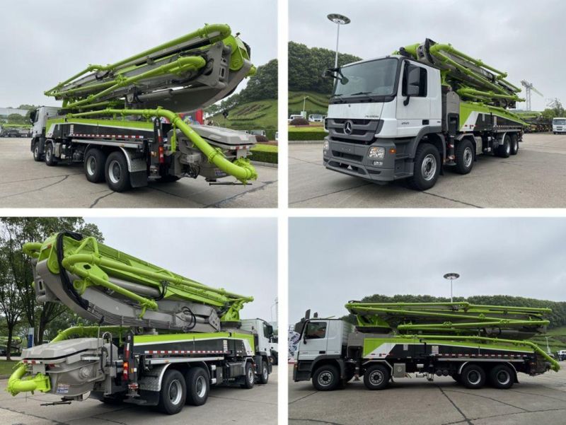 Zoomlion Official Manufacturer Truck Mounted Concrete Pump 49X-6rz with Four-Alex