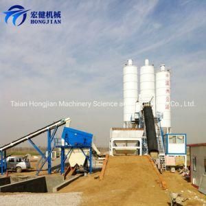 Concrete Batching Plant Hls90 Concrete Mixer with Skip Hoist with High Performance Mixser