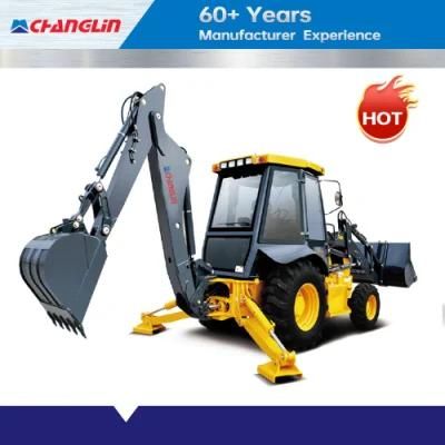 Changlin Official Wz30-25 Backhoe Loader Case 580 Cat 428