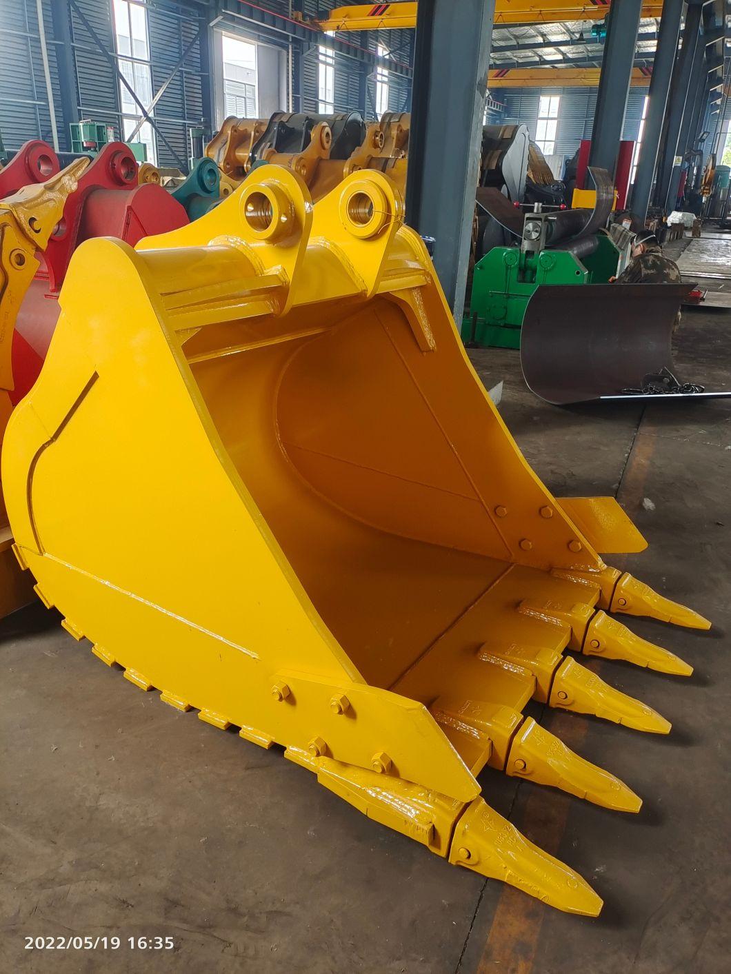 Excavator Bucket Assembly Capacity 1.2 Cube Rock Bucket