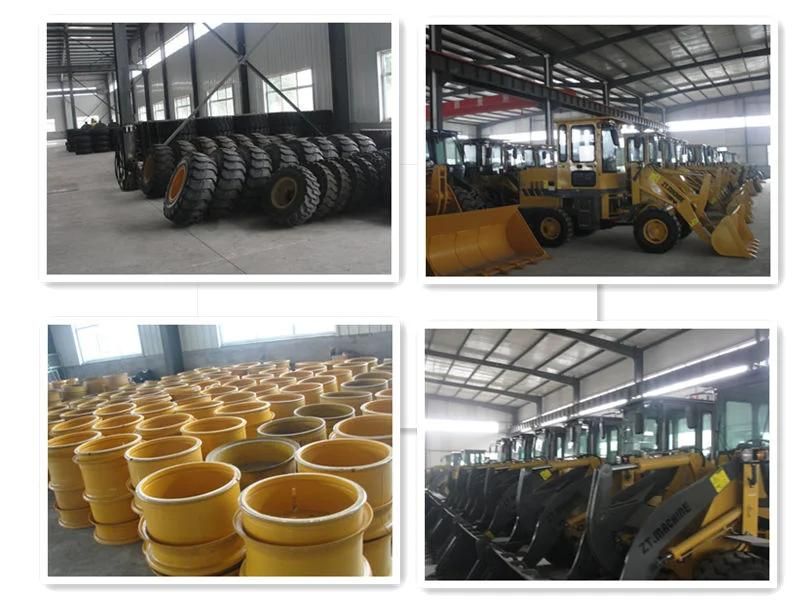 Hot Sale 75kw Mini Farm Machine Front End Loader, Backhoe