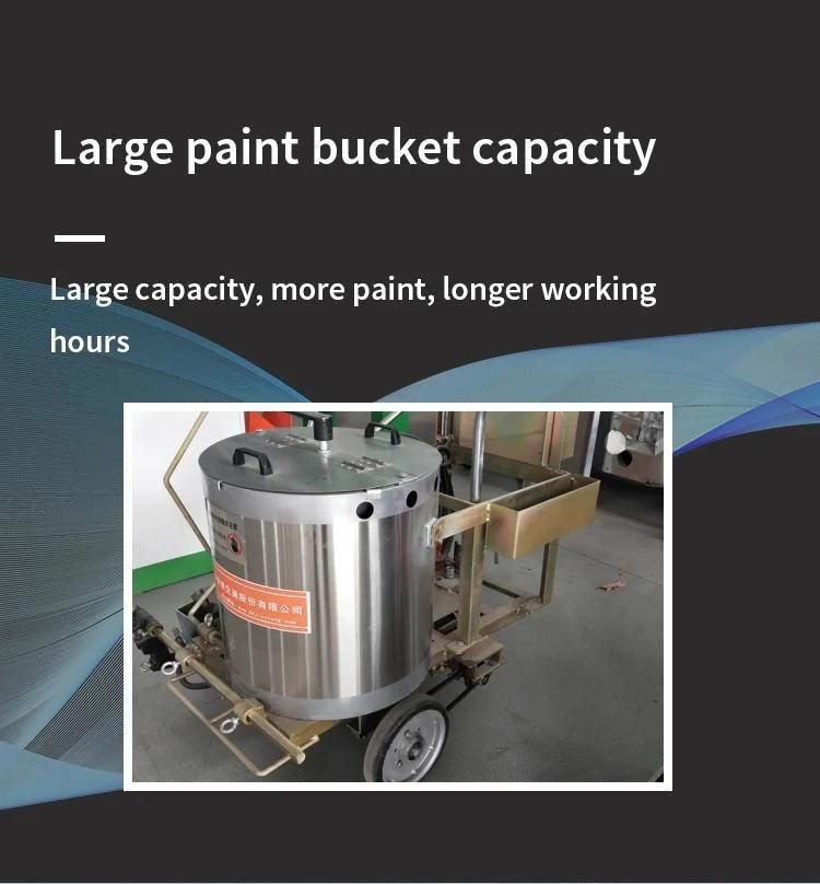 Manual Thermoplastic Road Line Marking Machine/ Road Paint Machine