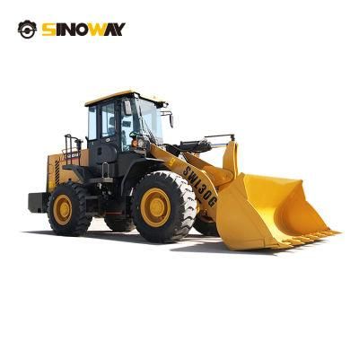 Small Front End Loader Swl30g Mini Wheel Loader with Cummins Engine