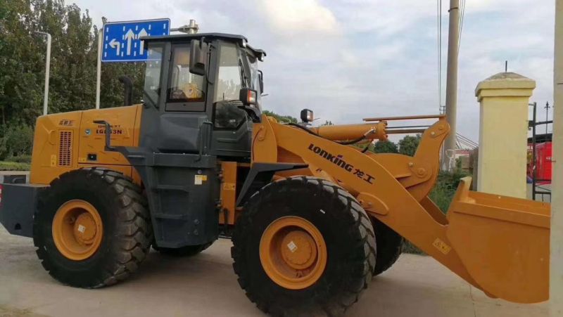 New or Used 5 Ton 6 Ton Used Mining Work Earth Moving Machine Wheel Loader Payloader Good Condition 856h Zl50cn Payloader Lonkin 856 855 853 Wheel Loader