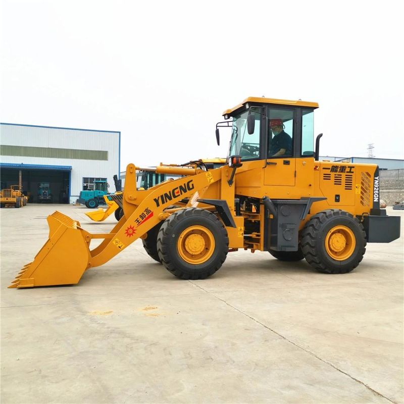 2 Ton Small Loader Cheapest Articulated Mini Wheel Loader for Sale