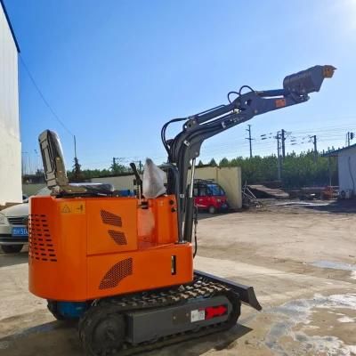 High Quality Stable Multifunctional 0.8t 1t Hydraulic Excavator Crawler Household Excavator