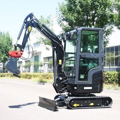 Mini Excavator 1800 Kg for Sale Diesel China Wholesale Compact Mini Digger Excavator Mini Price Free Shipping