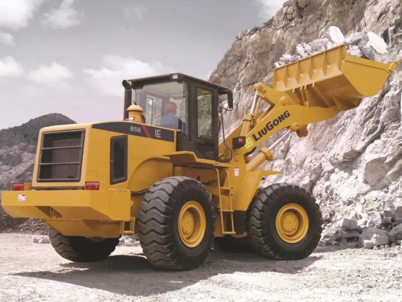 China New Earth Moving Machinery Front Loader 5 Ton Liugong 856h Clg856h 3cbm Wheel Loader for Sale