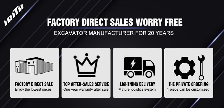Widely Used Price 2.0 Ton Mini Excavator Full Hydraulic Mini Excavator Factory Direct Sales Cheaper Price