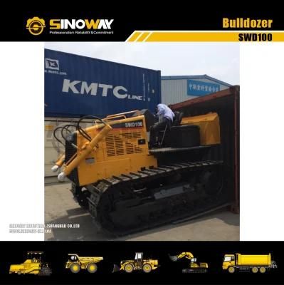 High Quality Mini Bulldozer with 100 HP Power