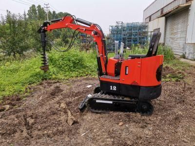 China Hot Sale Backhoe Crawler Excavator 1 Ton Rubber Track Mini Excavators Mini for Sale