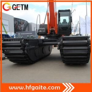 Amphibious Excavator for Dirt Excavation, Hauling, Levee Work