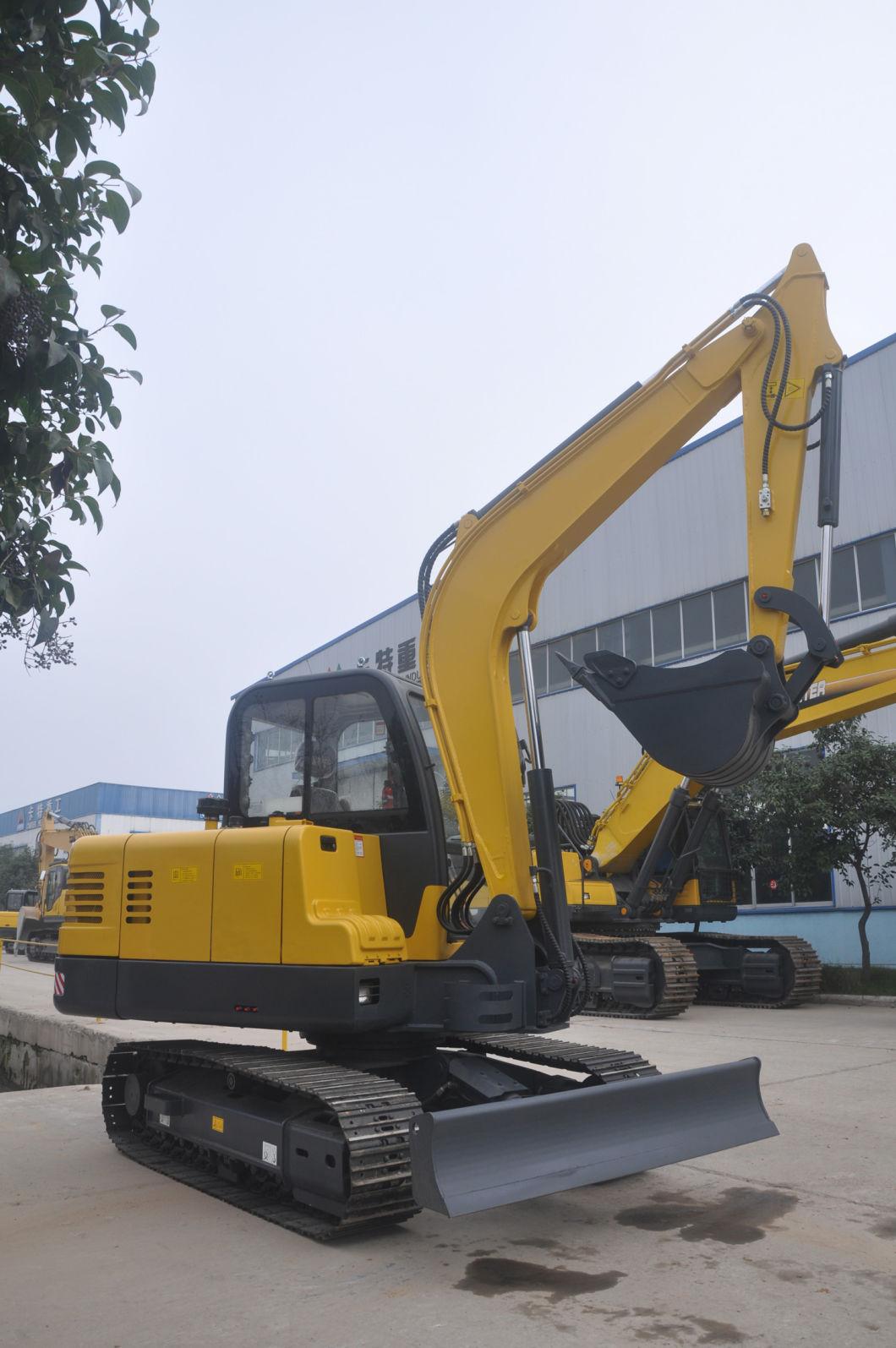 China Suppliers Ce 6tons Mini Yanmar Engine Crawler Excavator