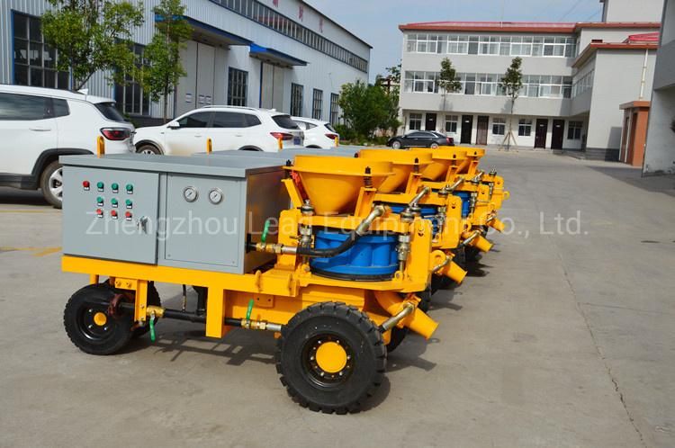 Wet Mix Tunnel Shotcrete Construction Spray Machine Equipment for Swimming Pool