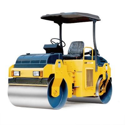 Shantui Srd08 0.8ton Double Drum Road Roller with Spare Parts