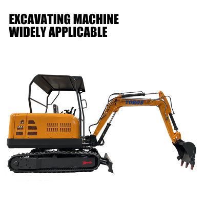 3 Ton Small Digger Mini Excavator Track Width with Hydraulic Quick Connector