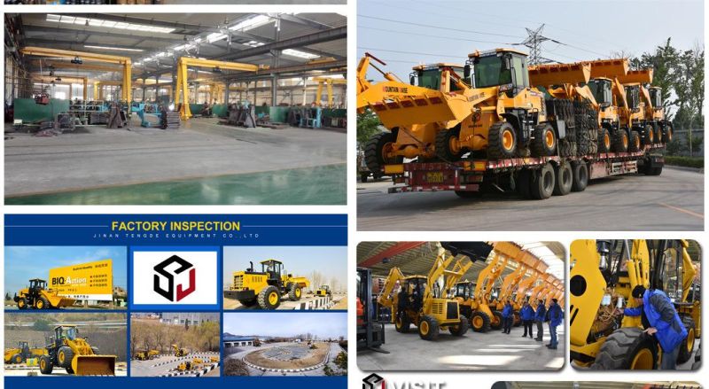 China Popular Brand 2.2ton 2.5 Ton Big Bucket Wheel Loader