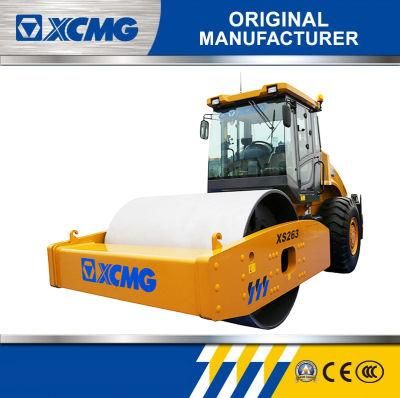 XCMG Official Vibratory Roller Xs263 26ton Single Drum Vibrator New Road Roller