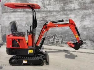 Cheap Price 1 Ton Mini Crawler Excavator with Good Production Line