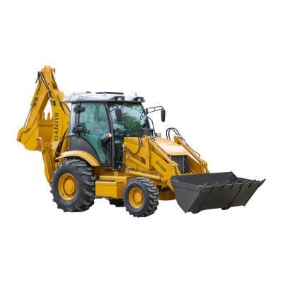 Sy388 Model Sunyo Backhoe Loader Is Similar with Skid Steer Loader