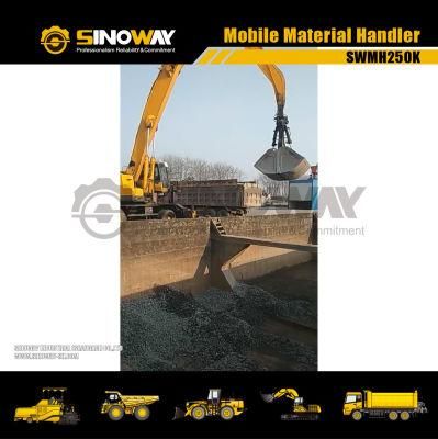 Good Quality Mobile Material Handling Equipment with 25ton Operating Weight