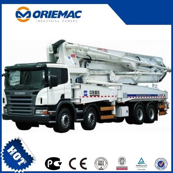 38m Boom Zoomlion Concrete Pump Truck 38X-5rz-2 for Sale