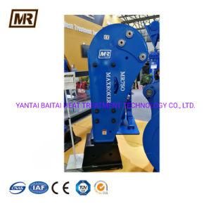 for 6-9 Ton Backhoe Brand-New 75mm Tool Stone Breaking Hydraulic Breaker Hammerhead Better Than Used Hydraulic Breaker