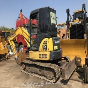 Hot Sale Used Komatsu PC55mr 5 Ton Hydraulic Digger in Low Price