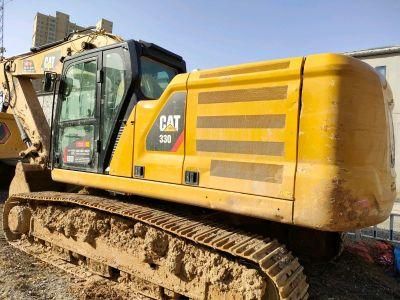 Used Excavator Second-Hand Crawler Digger Cat R 330 Large Construction Machine Heavy Equipment Backhoe Excavator