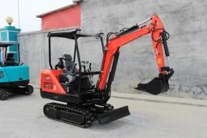 Hot Sale 2 Ton Euro 5 &amp; EPA Engine Household Small Bucket Excavators