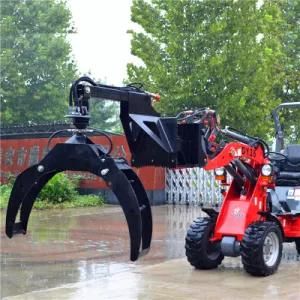 Multifunctional Mini Tractors with Front End Loader, Mini Wheel Loader with Ce