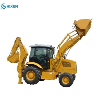 Luxury Wz40-28 Backhoe Loader Multifunction Use for Engineering Construction with Multi Purpose Attachments
