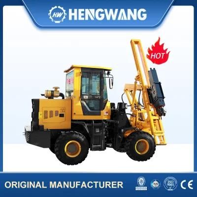 Hydraulic Highway Guardrail Pile Driver Pile Driving Machine