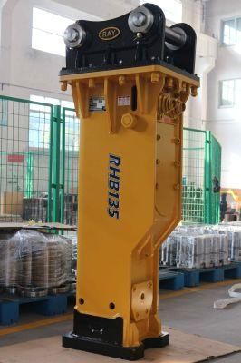 Durable Hammer Breaker Box Type with 135mm Diameter for 20 Ton Excavator