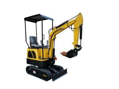 0.8 1.2 1.5 2 Ton Electric Hydraulic Micro Small Crawler 1 Ton Mini Digger Bagger Mini Excavator