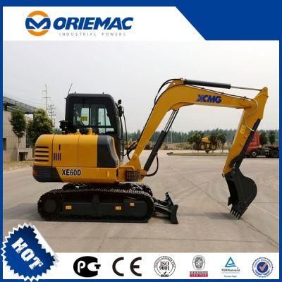 6ton RC Small Excavator Xe60d Hydraulic Mini Excavator