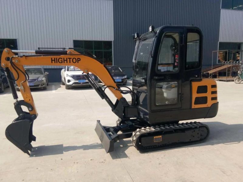 Mini Bagger Digger 2 Ton 2000kgs Digging Machine Mini Crawler Excavators