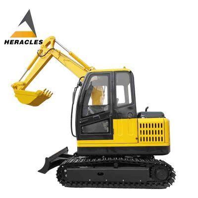 Heracles 3.5 Ton Mini Excavator Prices Small Digger with Cheap Price