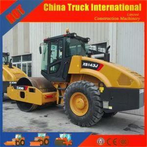 China Xs143j 14tons New Mechanical Single Drum Vibratory Compactor