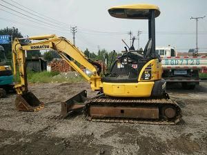 Hydraulic Second Hand Crawler Excavator Komatsu30/Used Towable Backhoe Excavator PC30