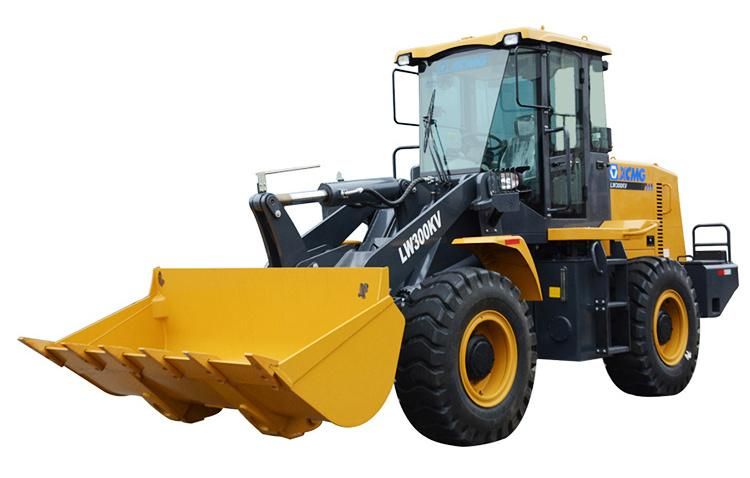 XCMG Official 3 Ton Mining Mini Tractors with Front End Loader Boom Track Loader Lw300kv