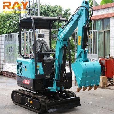 High Quality Soil Digger Mini Walking Excavator with Eaton Motor