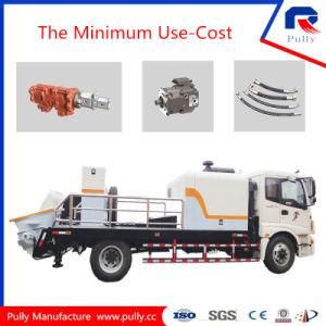Pully Manufacture Truck Mounted Concrete Delivery Pump