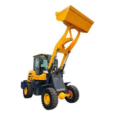 Shanzhuang High Quality Zl 910 915 918 920 930 Mini Farm 4WD Front End Wheel Loader with Attachments