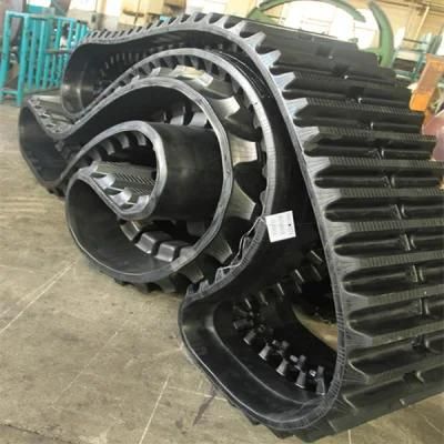 Durable 500X100X65 Rubber Track for Mst600V Dumper Machinery