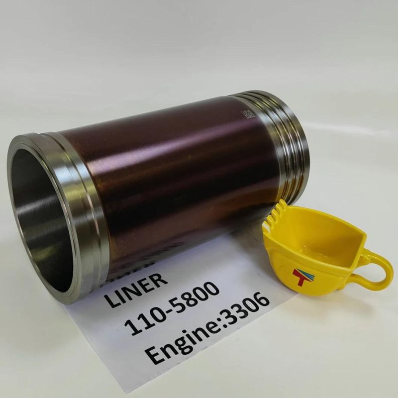 Machinery Engine Cylinder Liner 6137-21-2210 6136-21-2210 for Excavator PC200-3 Buildozer D41A Engine S6d105