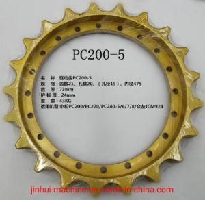 Sprocket for PC200-5 Heavy Equipment Mini Excavator