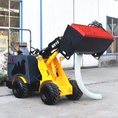 Building Industry Equipment Skid Steer Cement Mixer 1ton Wheel Loader for Sale